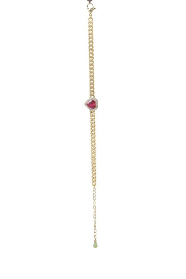 Ruby Heart Deluxe Bracelet 31768 - 图片 3