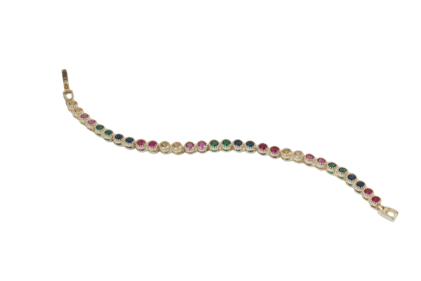 Tourmaline Rainbow Bracelet 10381