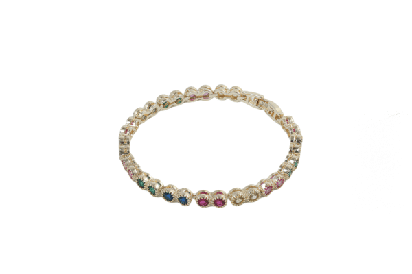 Tourmaline Rainbow Bracelet 10381 - 图片 2