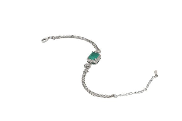 3 Carat Emerald Bracelet 07899