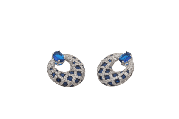 Sapphire Earrings 31788 - 图片 3