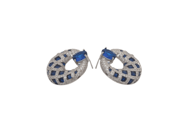 Sapphire Earrings 31788 - 图片 2