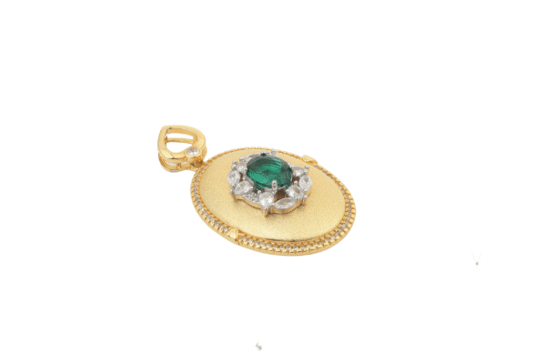 3 Carat Emerald Pendant 078104 - 图片 5