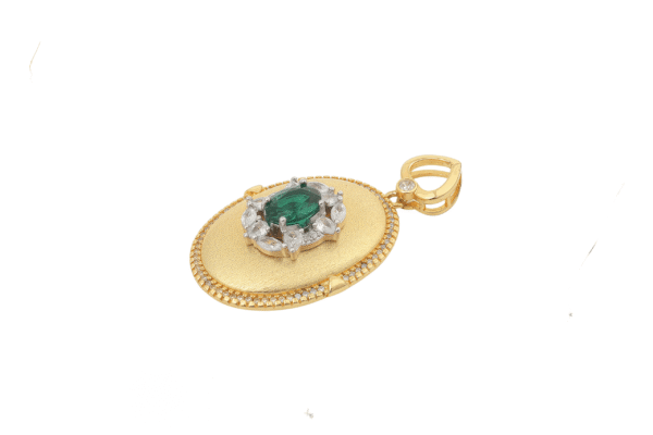 3 Carat Emerald Pendant 078104 - 图片 4