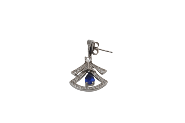 Sri Lanka Sapphire Earrings317287 - 图片 4