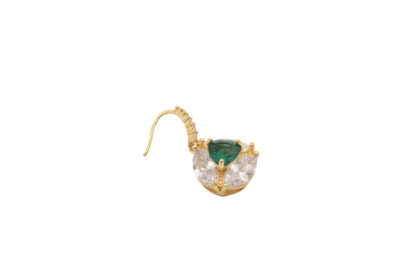 Emerald Earrings 07865 - 图片 3