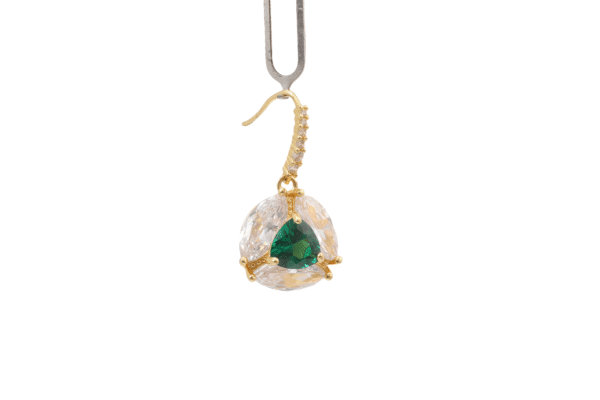 Emerald Earrings 07865 - 图片 2