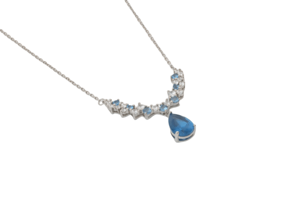 2 Carat Topaz Necklace 31721 - 图片 2