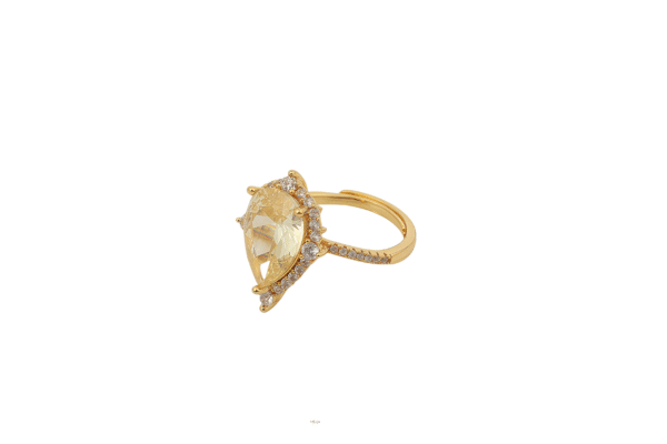 Plymire Canary Yellow Diamond Ring 31767 - 图片 5