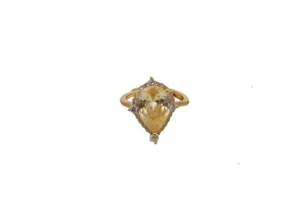Plymire Canary Yellow Diamond Ring 31767 - 图片 4
