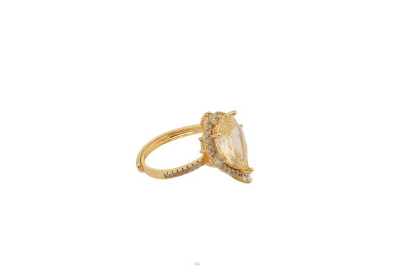 Plymire Canary Yellow Diamond Ring 31767 - 图片 3