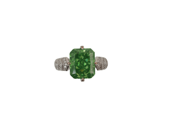 Green Tourmaline Ring31743 - 图片 2
