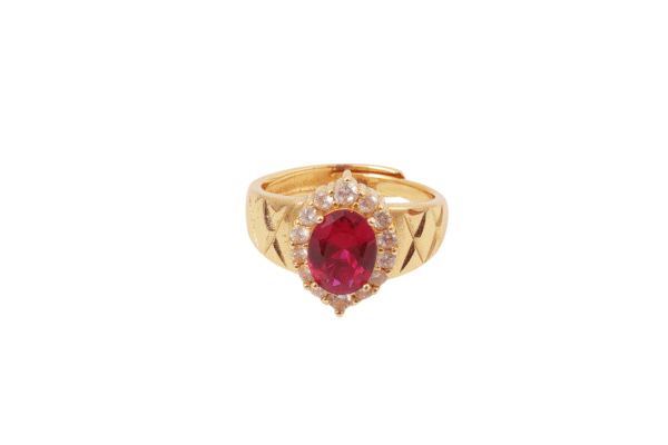 Sri Lanka Ruby Ring07842 - 图片 5