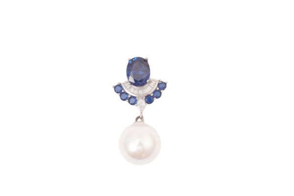 Sapphire Earrings 07850