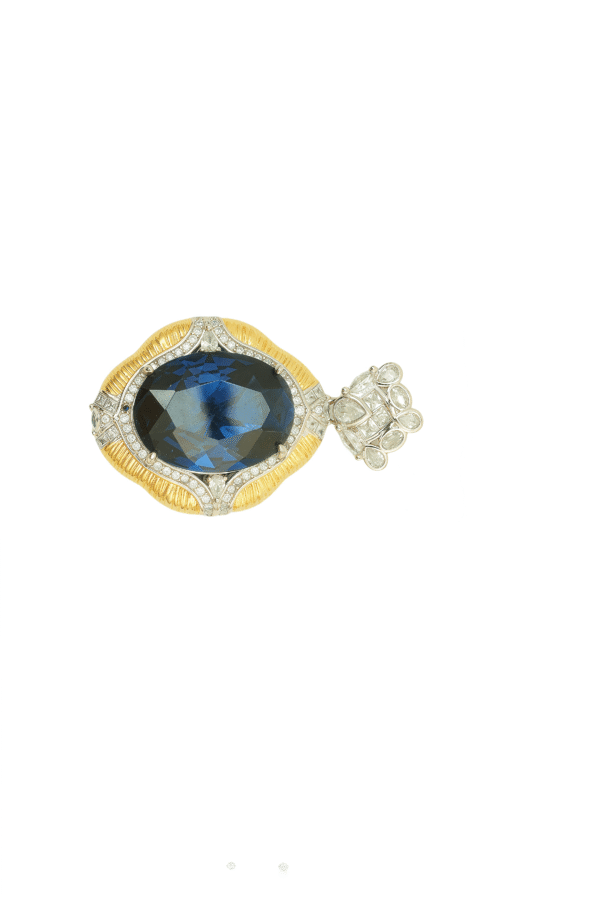 Sapphire Pendant 10366 - 图片 3