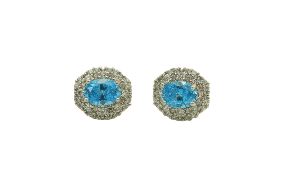 Topaz Earrings 10346 - 图片 2