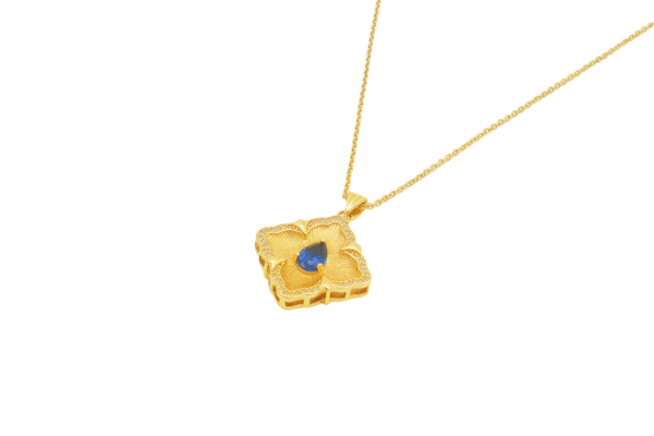 Sapphire necklace 078112 - 图片 5