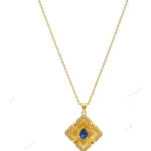 Sapphire necklace 078112
