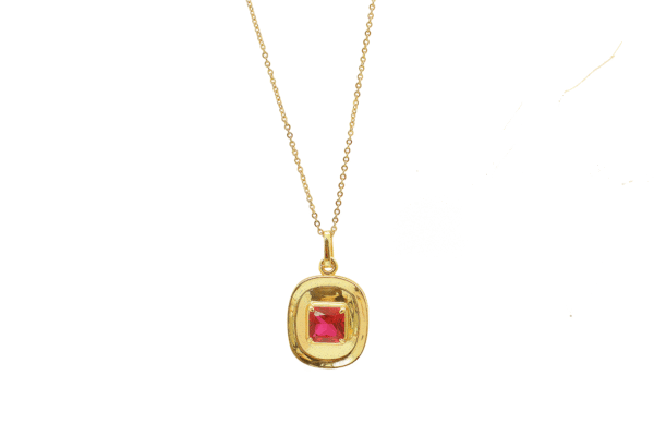 Ruby Necklace 07829