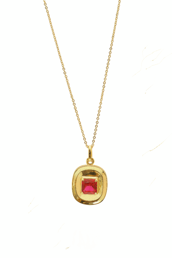 Ruby Necklace 07829 - 图片 6