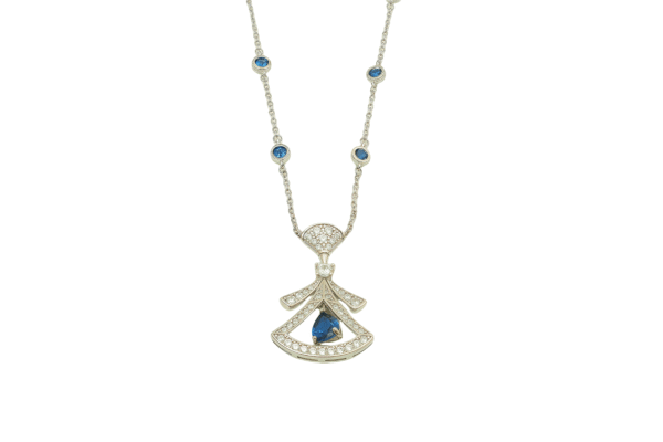 Sri Lanka Sapphire Pendant 317286 - 图片 5