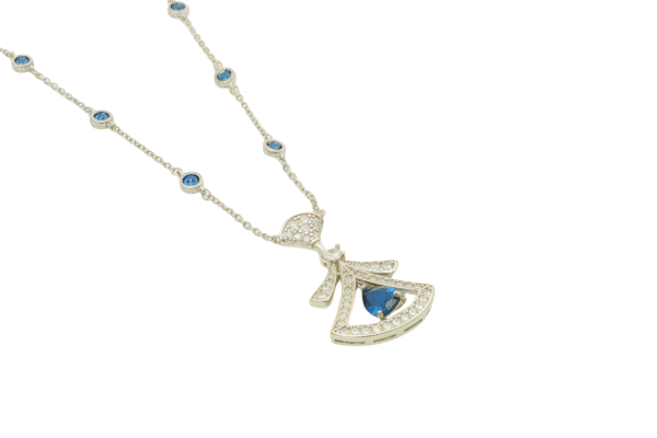Sri Lanka Sapphire Pendant 317286 - 图片 3